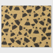 Ruimtevaartshotlecock mosterd Verpakkingspapier Cadeaupapier (Vlak)