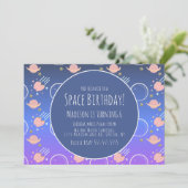 Ruimtevaartsterrenasteroïden op zaterdag kaart (Staand voorkant)