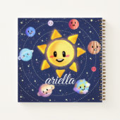 Ruimtevaartsterrenstelsels Notitieboek (Achterkant)