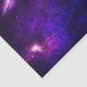 Ruimtevaartsterrenstelsels sterren in Paarse blauw Tissuepapier (Detail)