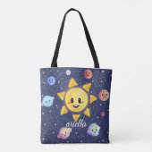 Ruimtevaartsterrenstelsels Tote Bag (Achterkant)