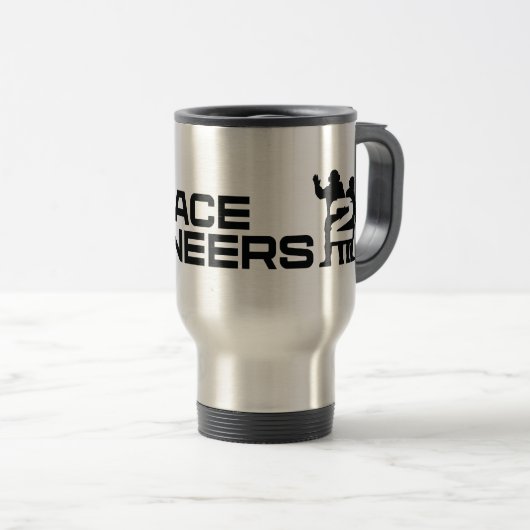 Ruimtevaarttechnici 2 Travel Mug Reisbeker (Voorkant rechts)