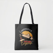 Ruimtevaarttechnicus Rocket Science Retro Space Tote Bag (Voorkant)