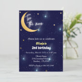 Ruimtevaartthema twee: de tweede verjaardag van de kaart (Staand voorkant)