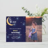 Ruimtevaartthema twee: de tweede verjaardag van de kaart (Staand voorkant)