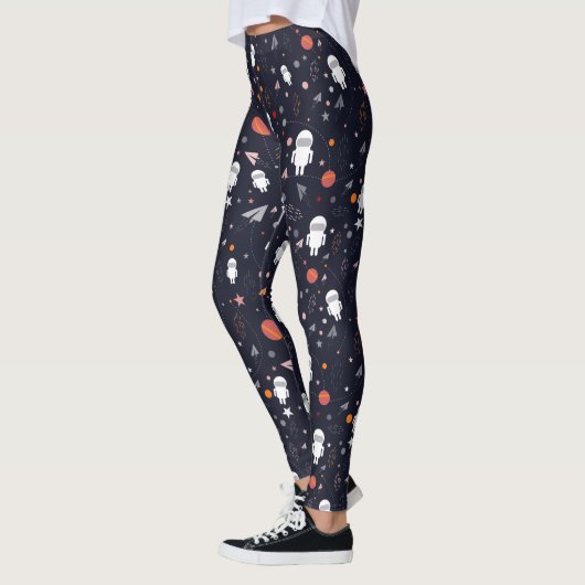 ruimtevaartuig-astronaut leggings (Links)