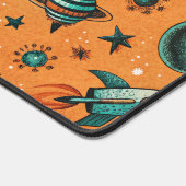  ruimtevaartuig Rocket Ships Pattern -Cosmos(1) Bureaumat (Hoek)