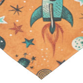 ruimtevaartuig Rocket Ships Pattern -Cosmos(1) Tafelkleed (Gekanteld)