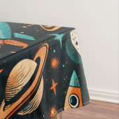 ruimtevaartuig Rocket Ships Pattern -Cosmos(2) Tafelkleed (Voorbeeld)