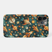 ruimtevaartuig Rocket Ships Pattern -Cosmos(3) Case-Mate iPhone Case (Achterkant (horizontaal))