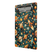  ruimtevaartuig Rocket Ships Pattern -Cosmos(3) Mini Klembord (Angled2)