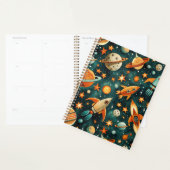  ruimtevaartuig Rocket Ships Pattern -Cosmos(3) Planner (Display)