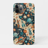 ruimtevaartuig Rocket Ships Pattern -Cosmos(4) Case-Mate iPhone Case (Achterkant)