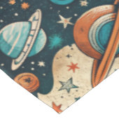  ruimtevaartuig Rocket Ships Pattern -Cosmos(4) Tafelkleed (Gekanteld)