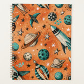 ruimtevaartuig Rocket Ships Pattern -Cosmos(5) Planner (Voorkant)