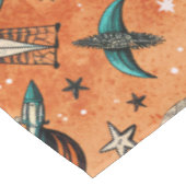 ruimtevaartuig Rocket Ships Pattern -Cosmos(5) Tafelkleed (Gekanteld)