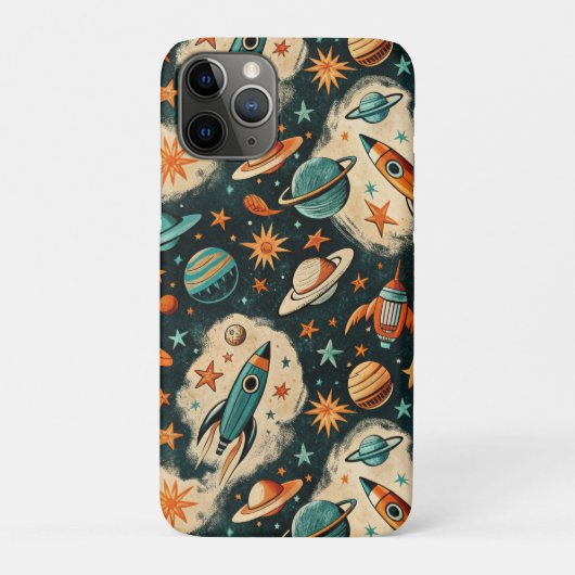  ruimtevaartuig Rocket Ships Pattern -Cosmos(6) Case-Mate iPhone Case (Achterkant)