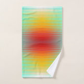 Ruimtevaartuig terugkeer plasma veld kleuren Abstr Bad Handdoek (Handdoek)