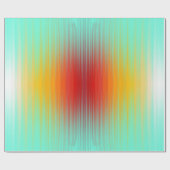 Ruimtevaartuig terugkeer plasma veld kleuren Abstr Cadeaupapier (Vlak)