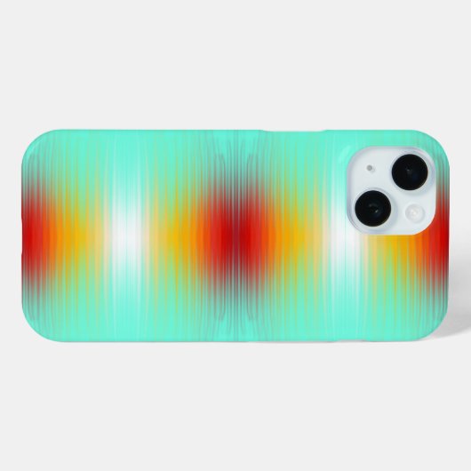 Ruimtevaartuig terugkeer plasma veld kleuren Abstr Case-Mate iPhone Case (Achterkant (horizontaal))