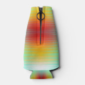 Ruimtevaartuig terugkeer plasma veld kleuren Abstr Flesjeskoeler (Achterkant)