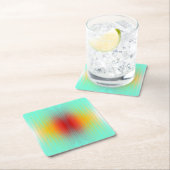 Ruimtevaartuig terugkeer plasma veld kleuren Abstr Kartonnen Onderzetters (Insitu)