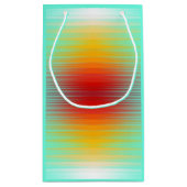 Ruimtevaartuig terugkeer plasma veld kleuren Abstr Klein Cadeauzakje (Achterkant)