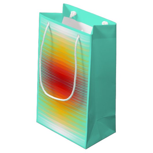 Ruimtevaartuig terugkeer plasma veld kleuren Abstr Klein Cadeauzakje (Achterkant Gekanteld)