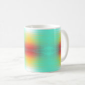 Ruimtevaartuig terugkeer plasma veld kleuren Abstr Koffiemok (Voorkant rechts)