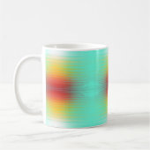 Ruimtevaartuig terugkeer plasma veld kleuren Abstr Koffiemok (Links)