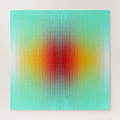 Ruimtevaartuig terugkeer plasma veld kleuren Abstr Legpuzzel (Verticaal)