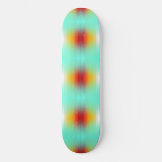 Ruimtevaartuig terugkeer plasma veld kleuren Abstr Persoonlijk Skateboard (Voorkant)