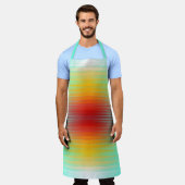 Ruimtevaartuig terugkeer plasma veld kleuren Abstr Schort (Gedragen)