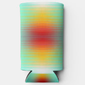 Ruimtevaartuig terugkeer plasma veld kleuren Abstr Seltzer Blikjeskoeler (Voorkant)