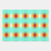 Ruimtevaartuig terugkeer plasma veld kleuren kunst inpakpapier vel (Voorkant 2)