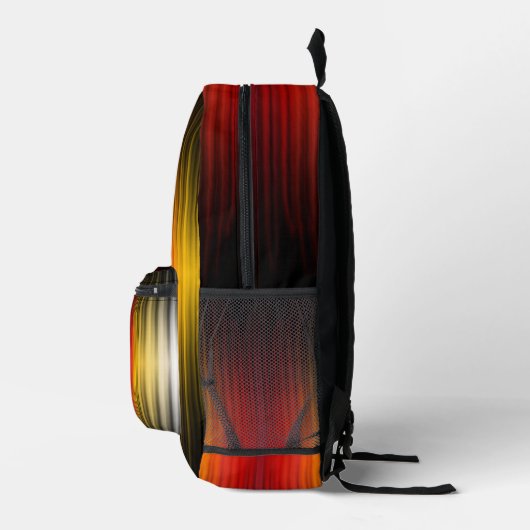 Ruimtevaartuig terugkeer plasma veld kleuren patro bedrukte rugzak (Rechts)