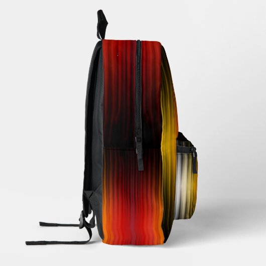 Ruimtevaartuig terugkeer plasma veld kleuren patro bedrukte rugzak (Links)