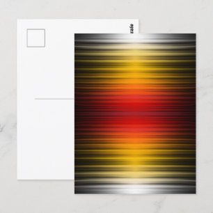 Ruimtevaartuig terugkeer plasma veld kleuren patro briefkaart