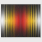 Ruimtevaartuig terugkeer plasma veld kleuren patro cadeaupapier (Vlak)