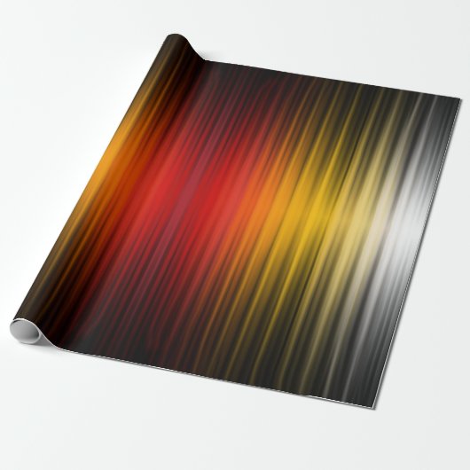 Ruimtevaartuig terugkeer plasma veld kleuren patro cadeaupapier (Uitgerold)