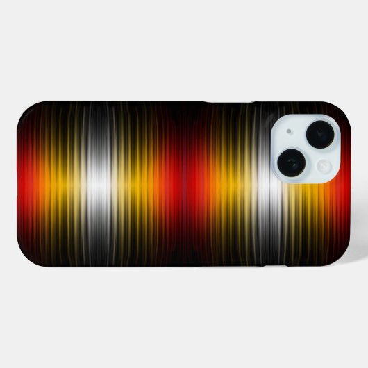 Ruimtevaartuig terugkeer plasma veld kleuren patro Case-Mate iPhone case (Achterkant (horizontaal))