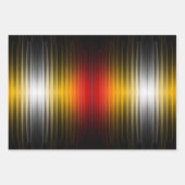 Ruimtevaartuig terugkeer plasma veld kleuren patro inpakpapier vel (Voorkant)