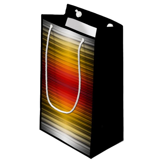 Ruimtevaartuig terugkeer plasma veld kleuren patro klein cadeauzakje (Voorkant Gekanteld)