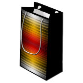 Ruimtevaartuig terugkeer plasma veld kleuren patro klein cadeauzakje (Achterkant Gekanteld)