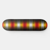 Ruimtevaartuig terugkeer plasma veld kleuren patro persoonlijk skateboard (Horizontaal)
