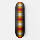 Ruimtevaartuig terugkeer plasma veld kleuren patro persoonlijk skateboard (Voorkant)