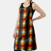 Ruimtevaartuig terugkeer plasma veld kleuren patro schort (Insitu)