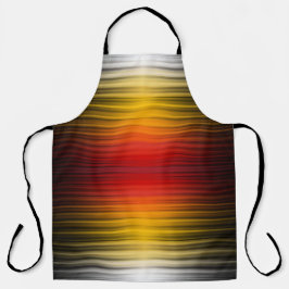 Ruimtevaartuig terugkeer plasma veld kleuren patro schort