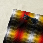 Ruimtevaartuig terugkeer plasma veld kleuren patro strandlaken (In situ)