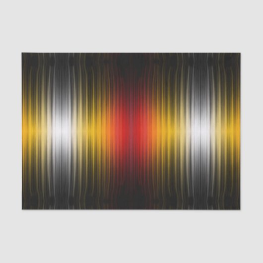 Ruimtevaartuig terugkeer plasma veld kleuren patro tissuepapier (Voorkant)